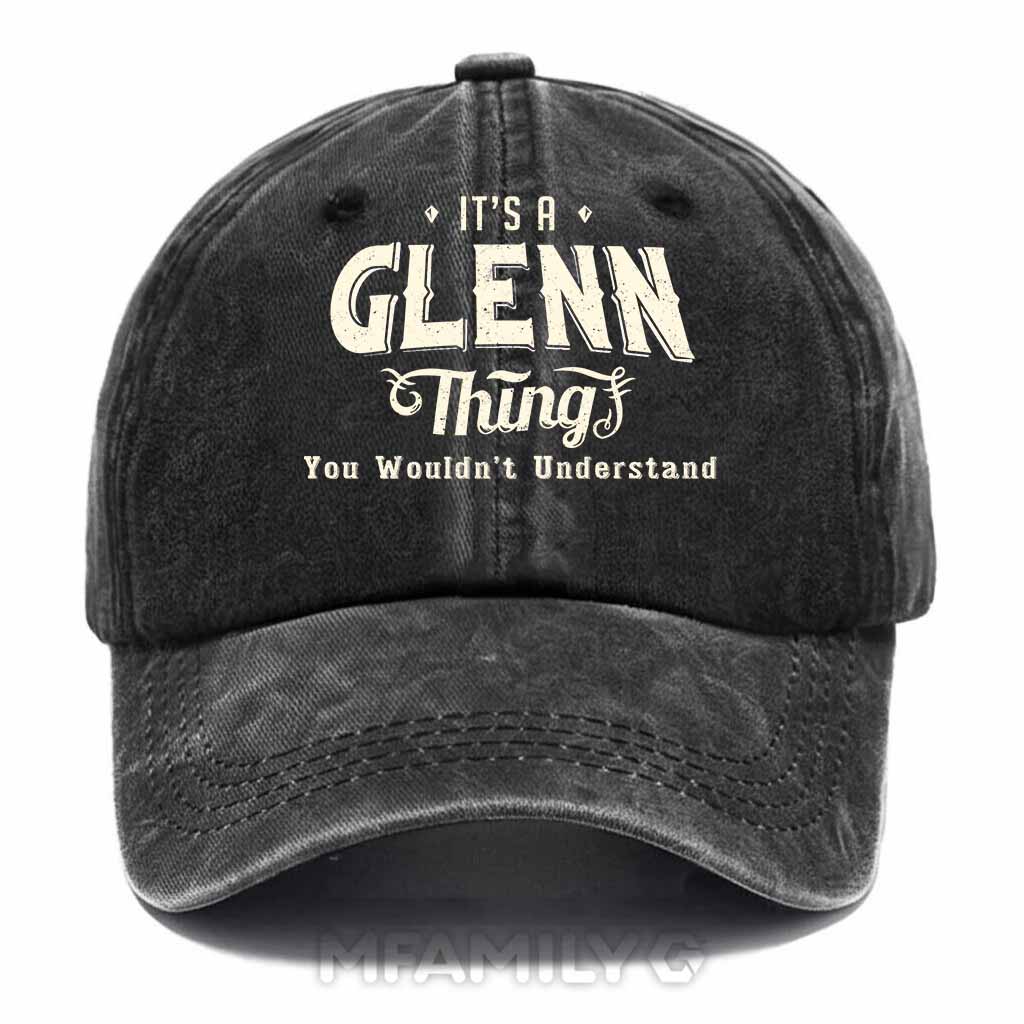Glenn Thing Washed Baseball Cap