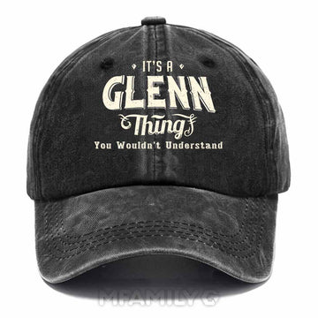 Glenn Thing Washed Baseball Cap