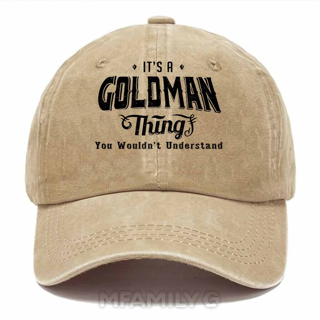 Goldman Thing Washed Baseball Cap