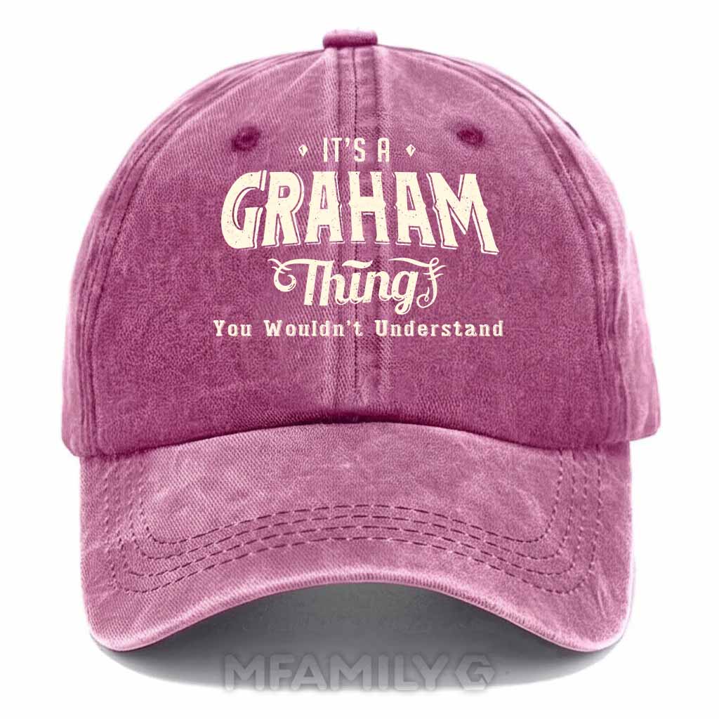Graham Thing Washed Baseball Cap