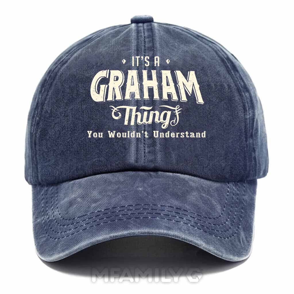 Graham Thing Washed Baseball Cap