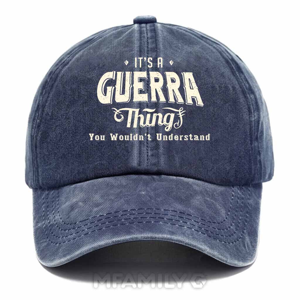 Guerra Thing Washed Baseball Cap