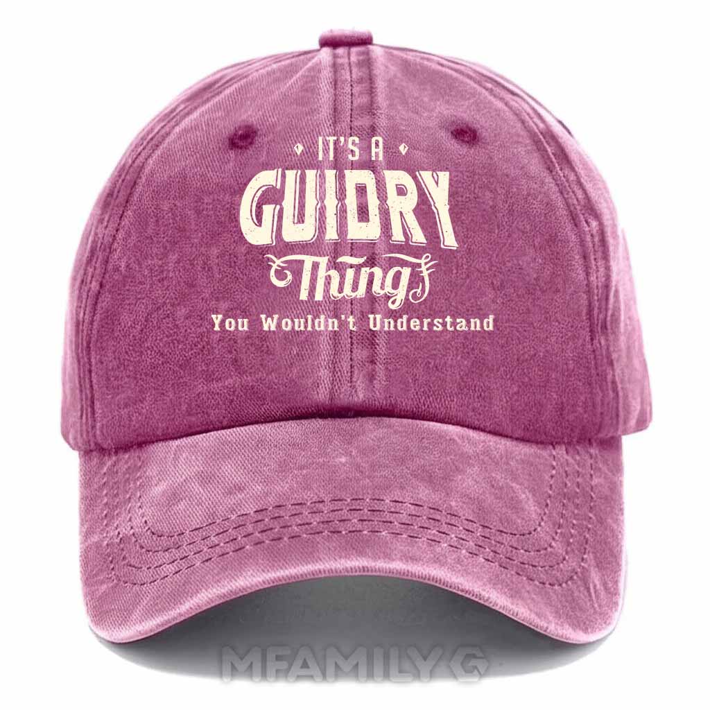 Guidry Thing Washed Baseball Cap