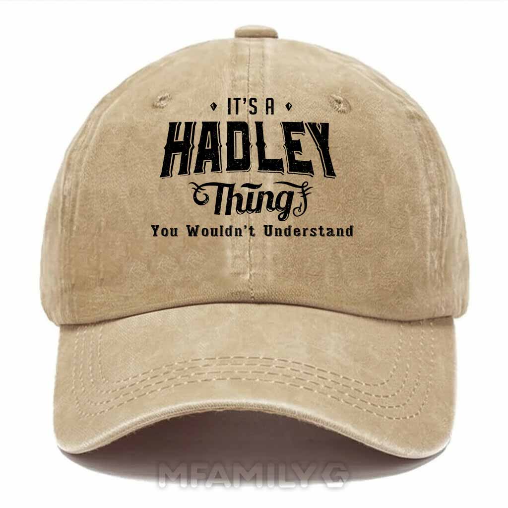 Hadley Thing Washed Baseball Cap