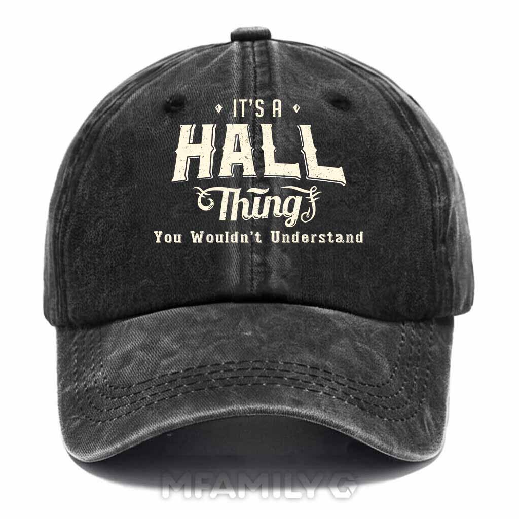 Hall Thing Washed Baseball Cap
