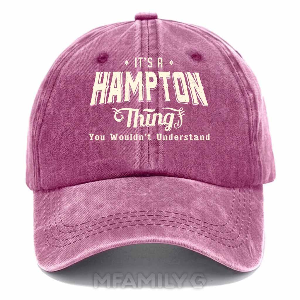 Hampton Thing Washed Baseball Cap