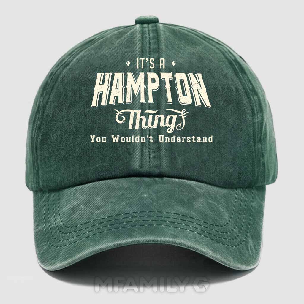 Hampton Thing Washed Baseball Cap