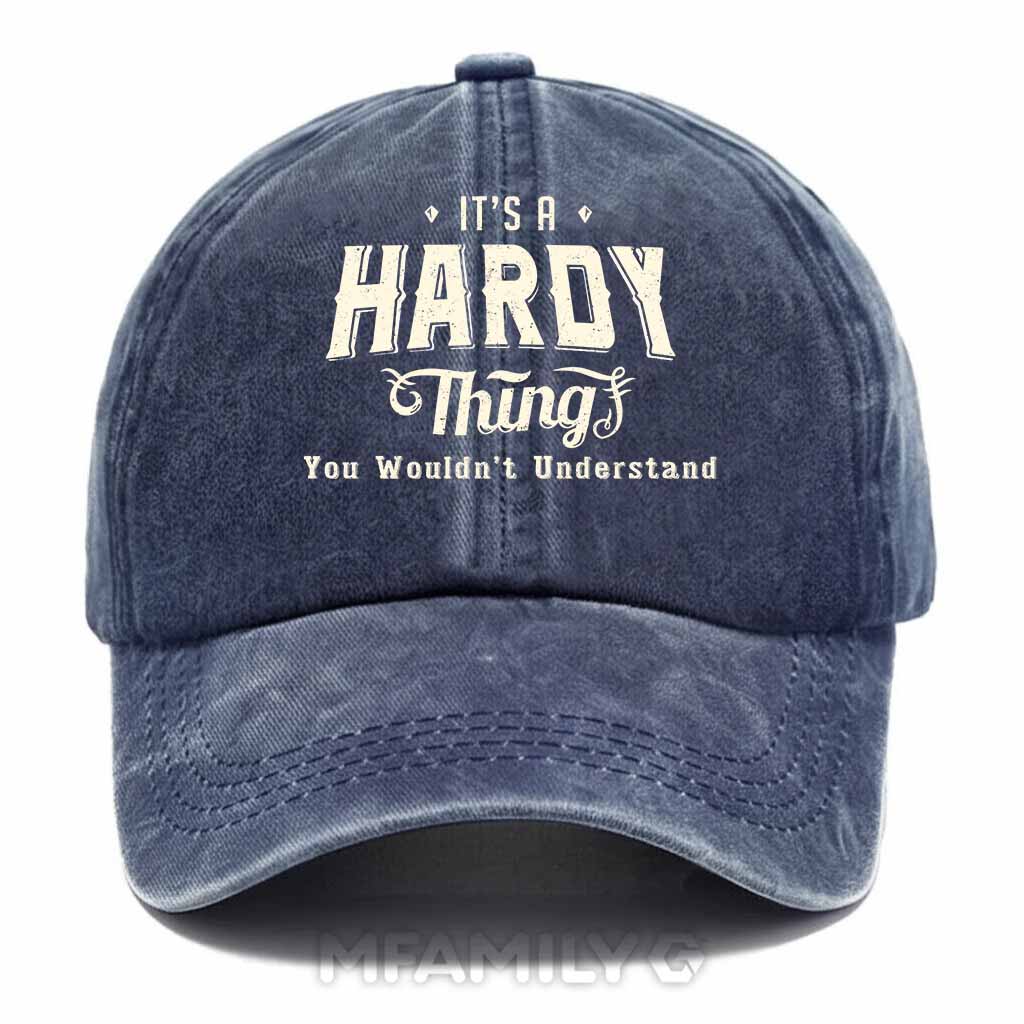 Hardy Thing Washed Baseball Cap