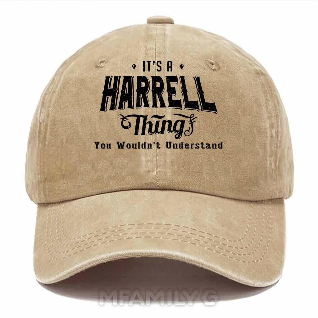 Harrell Thing Washed Baseball Cap