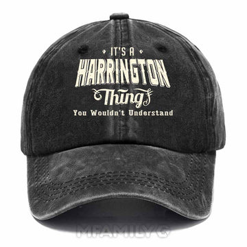 Harrington Thing Washed Baseball Cap