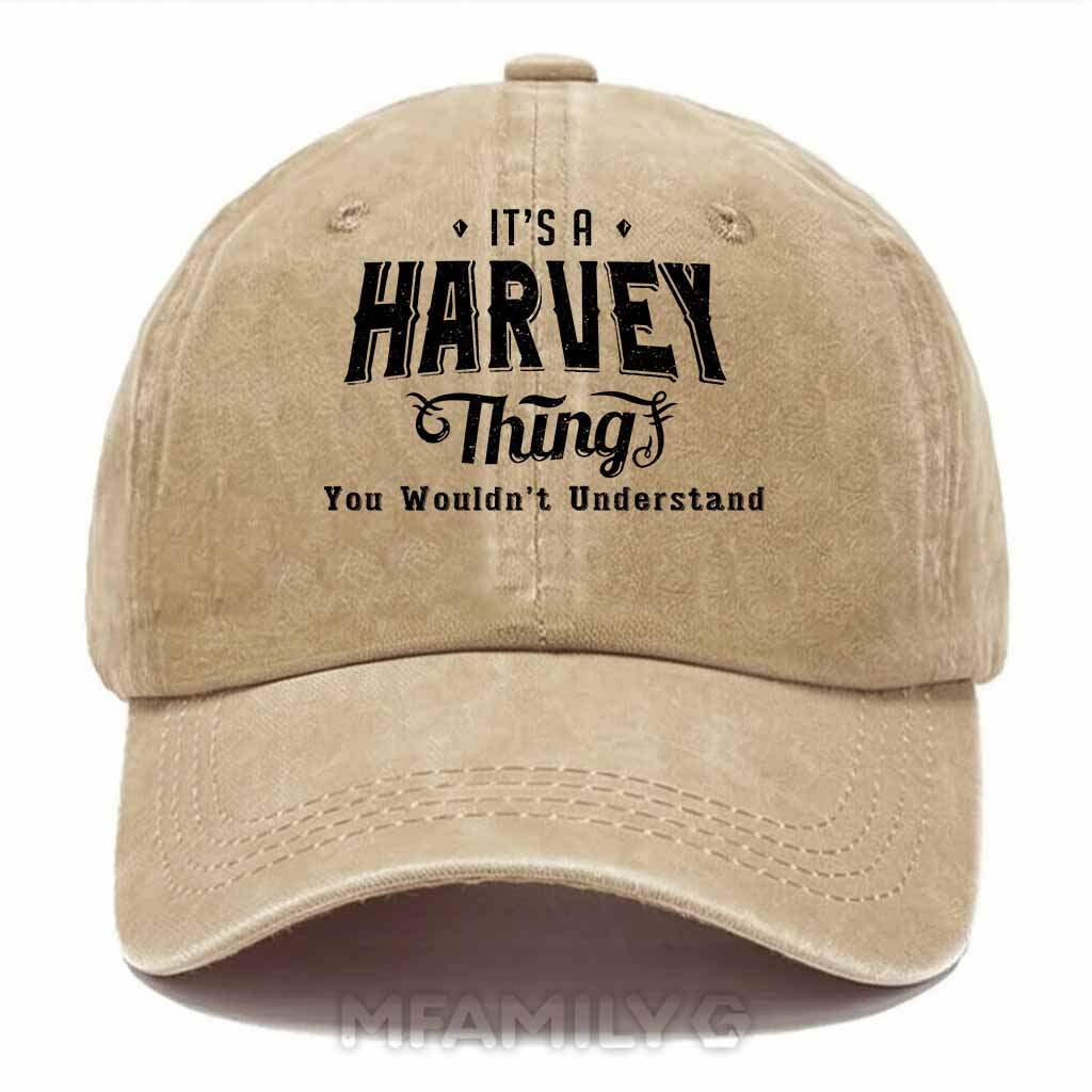Harvey Thing Washed Baseball Cap