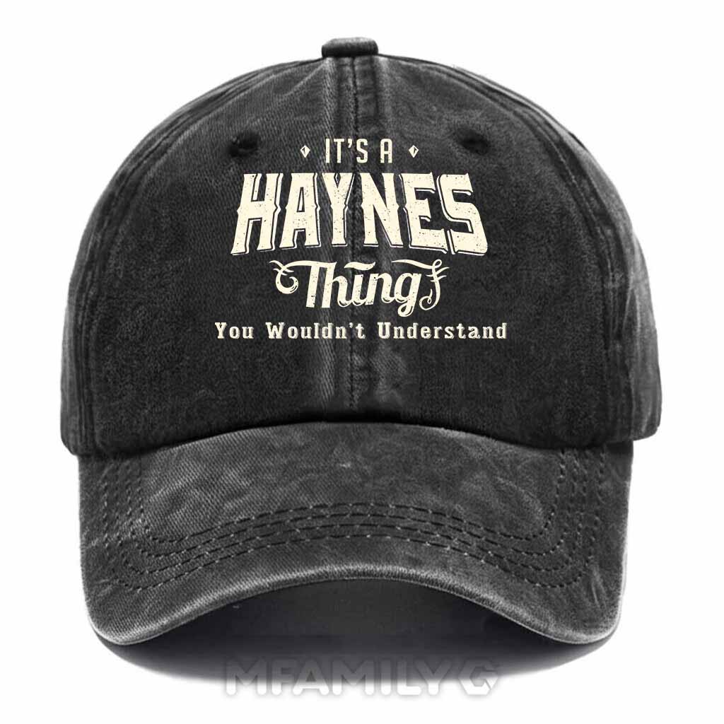 Haynes Thing Washed Baseball Cap