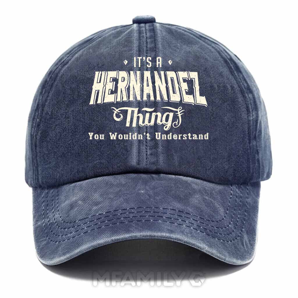 Hernandez Thing Washed Baseball Cap