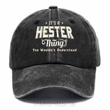 Hester Thing Washed Baseball Cap