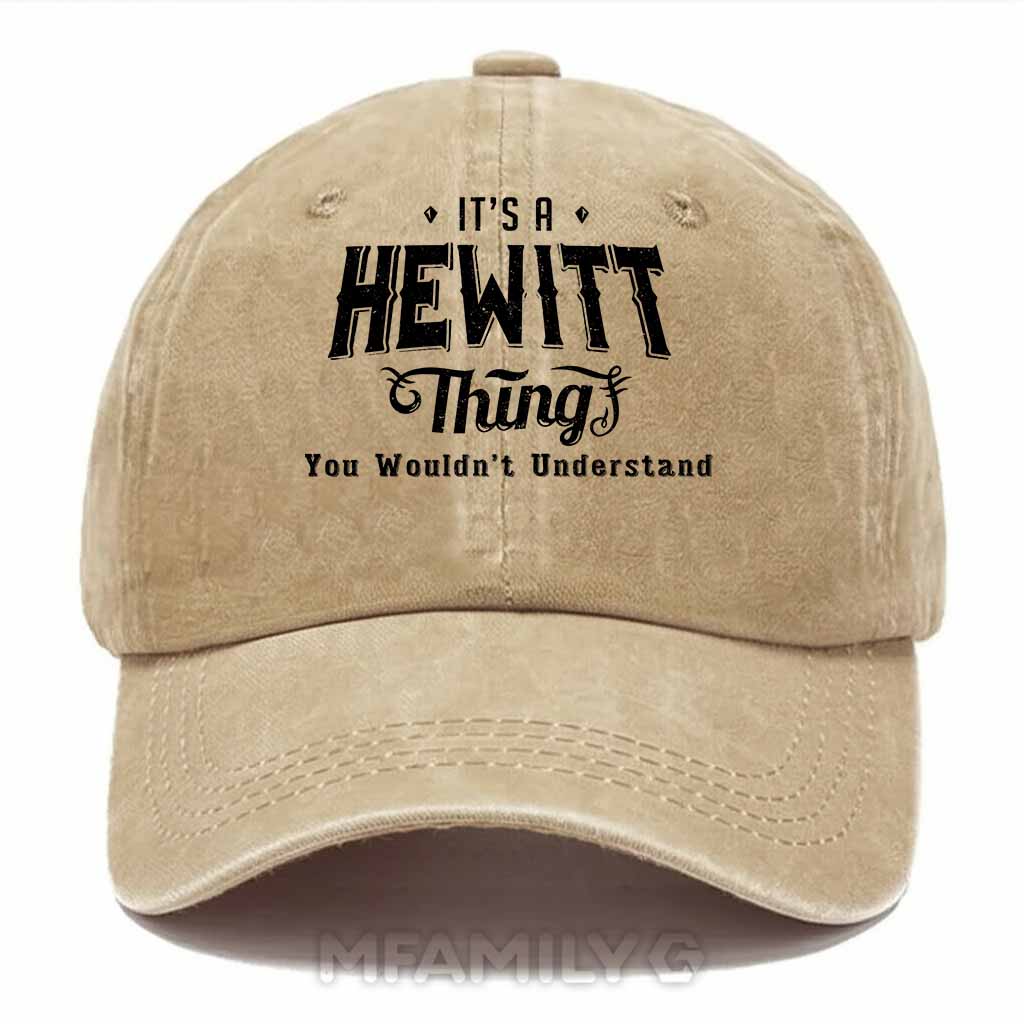 Hewitt Thing Washed Baseball Cap