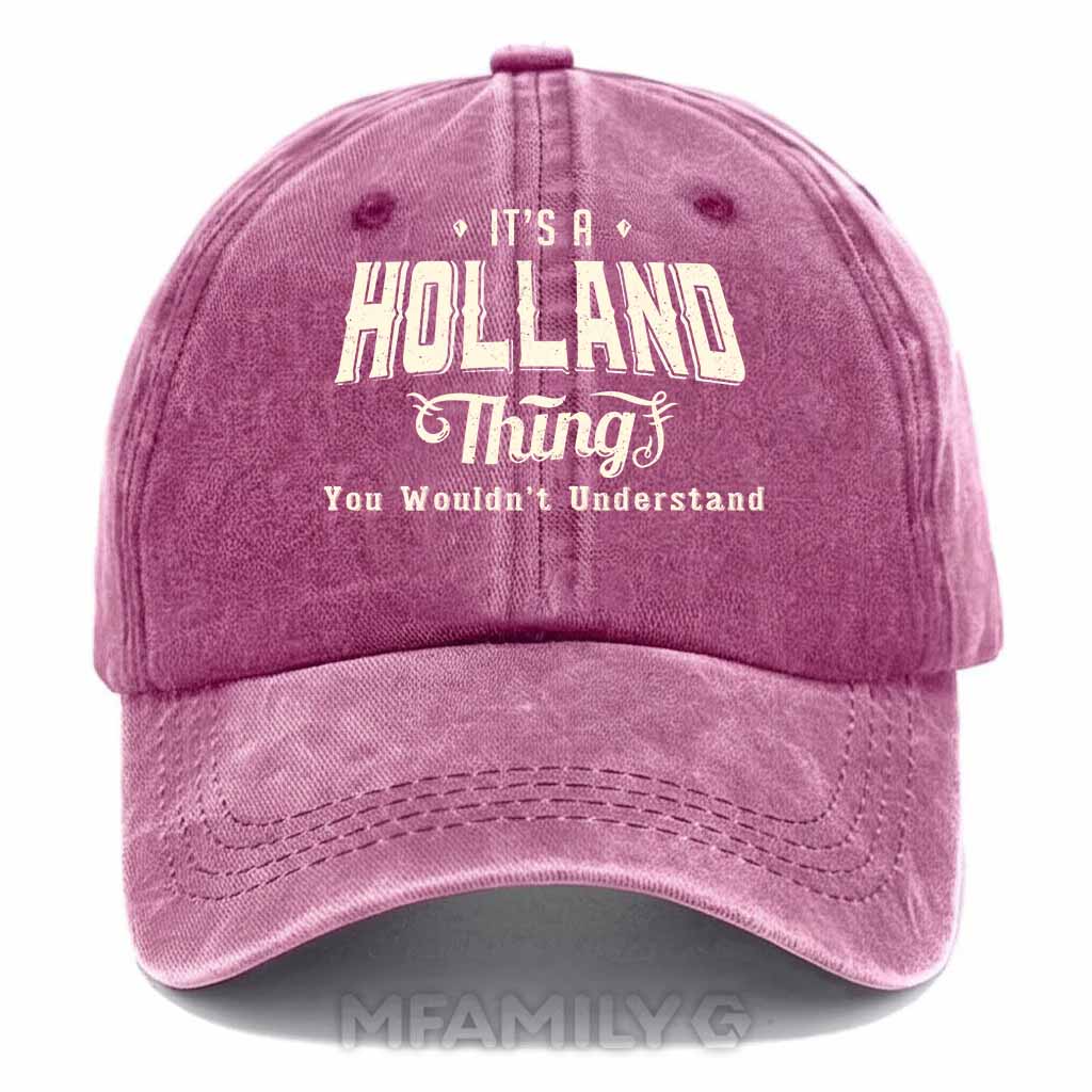 Holland Thing Washed Baseball Cap