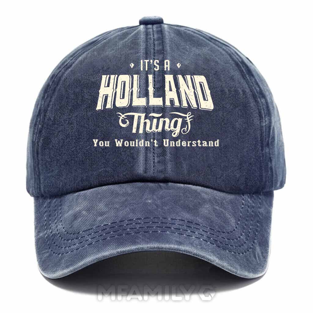 Holland Thing Washed Baseball Cap
