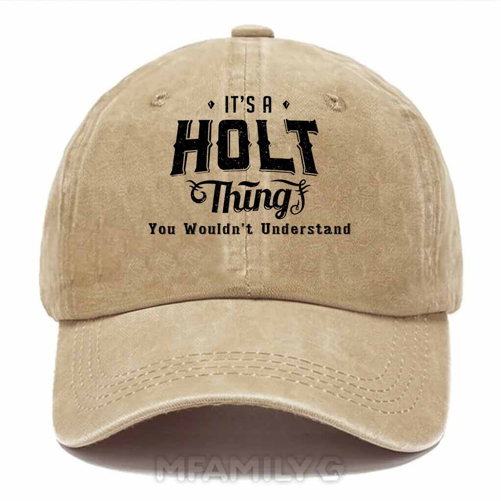 Holt Thing Washed Baseball Cap