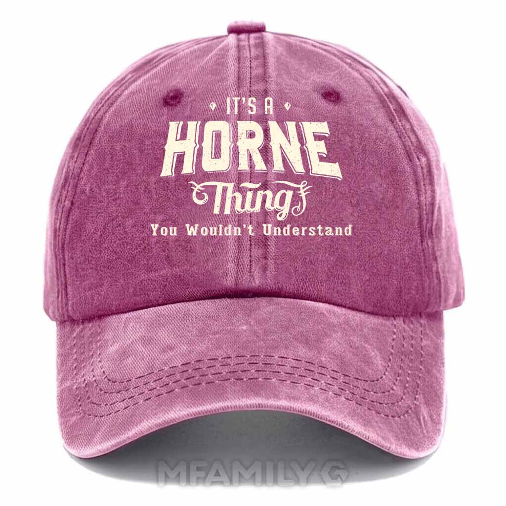Horne Thing Washed Baseball Cap