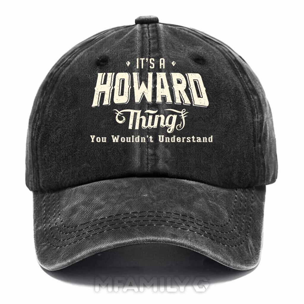 Howard Thing Washed Baseball Cap