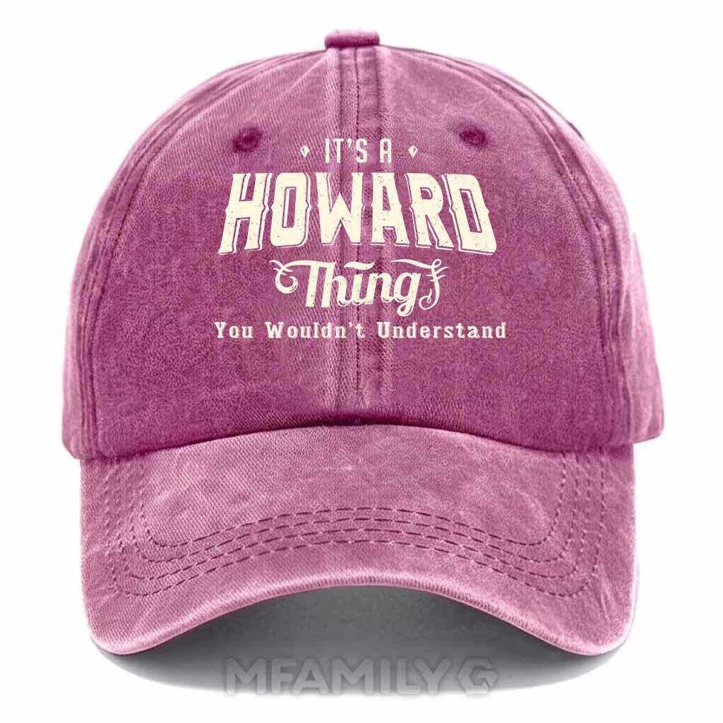 Howard Thing Washed Baseball Cap