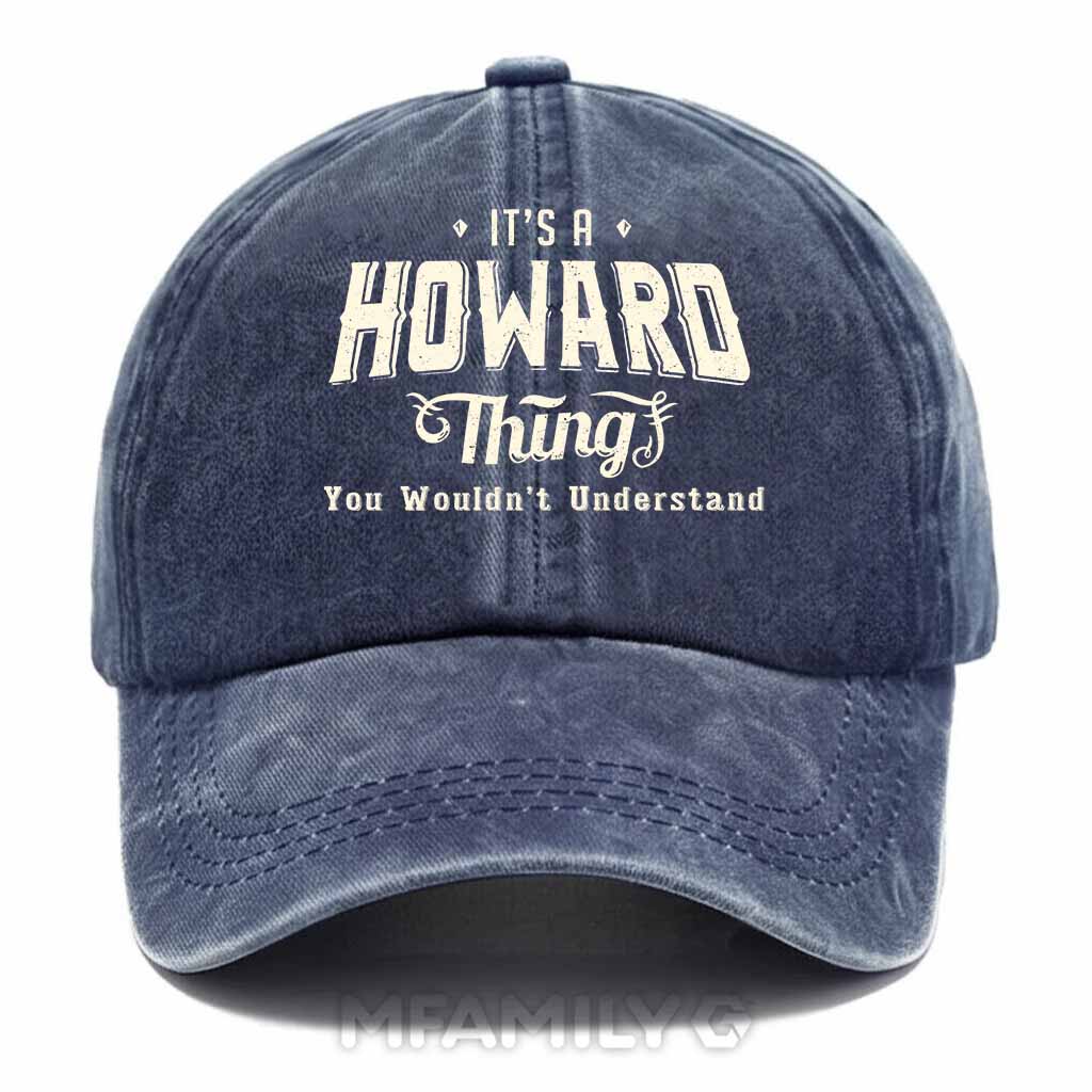 Howard Thing Washed Baseball Cap