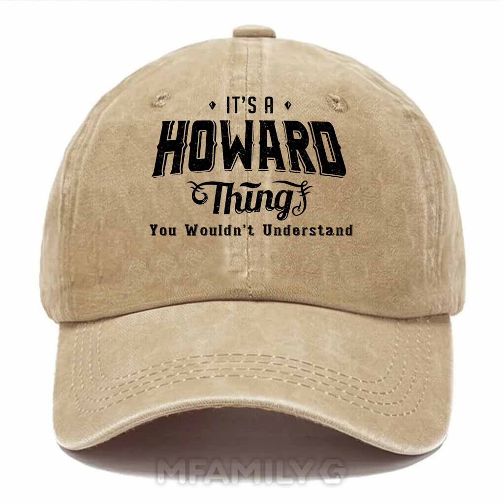 Howard Thing Washed Baseball Cap