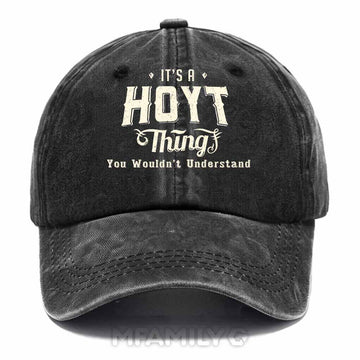 Hoyt Thing Washed Baseball Cap