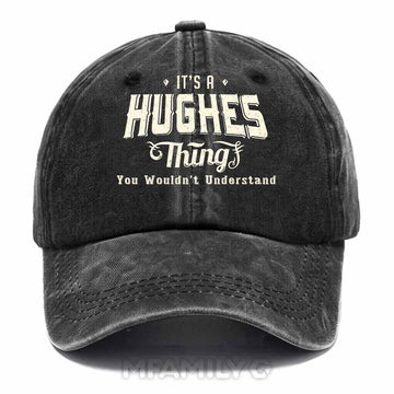 Hughes Thing Washed Baseball Cap