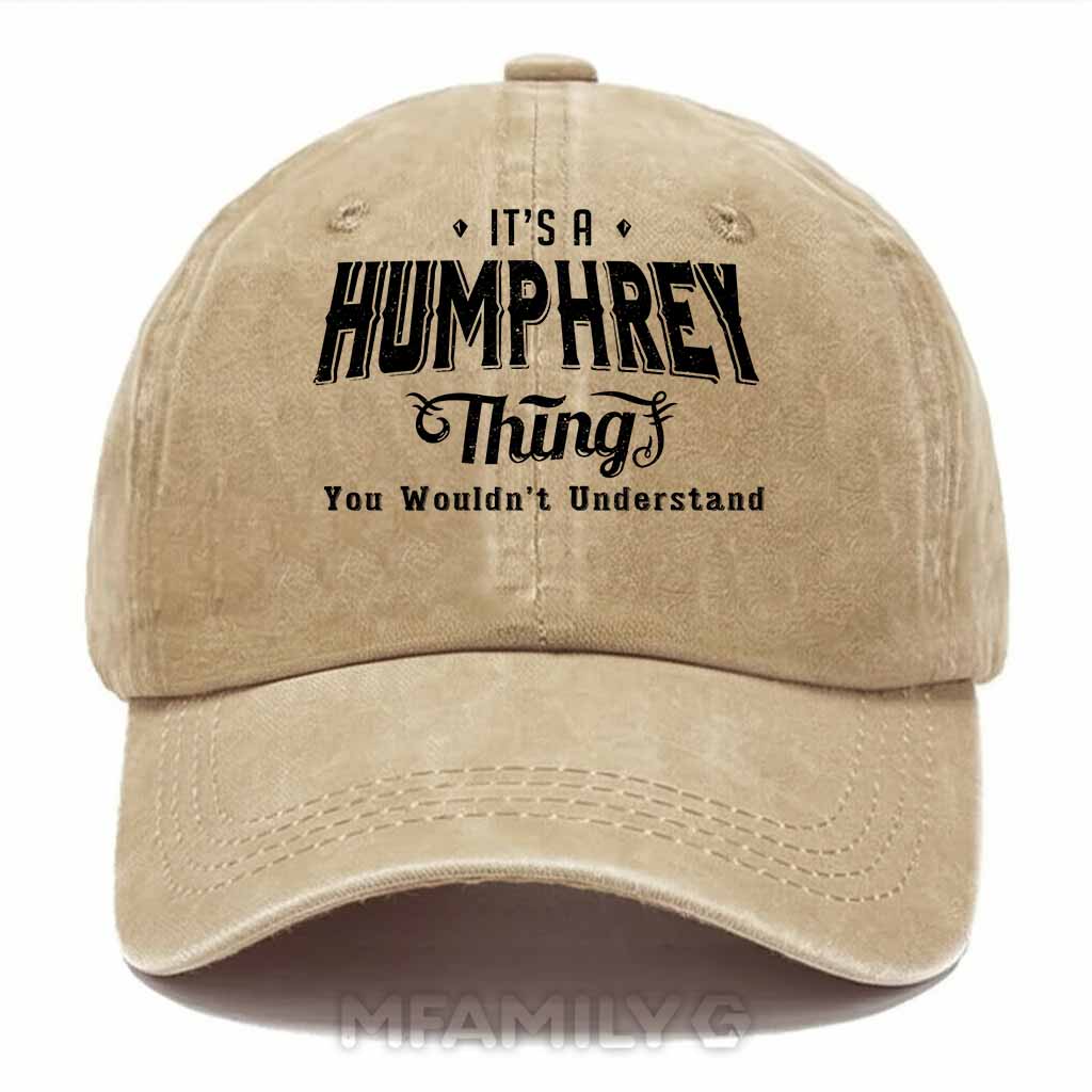 Humphrey Thing Washed Baseball Cap
