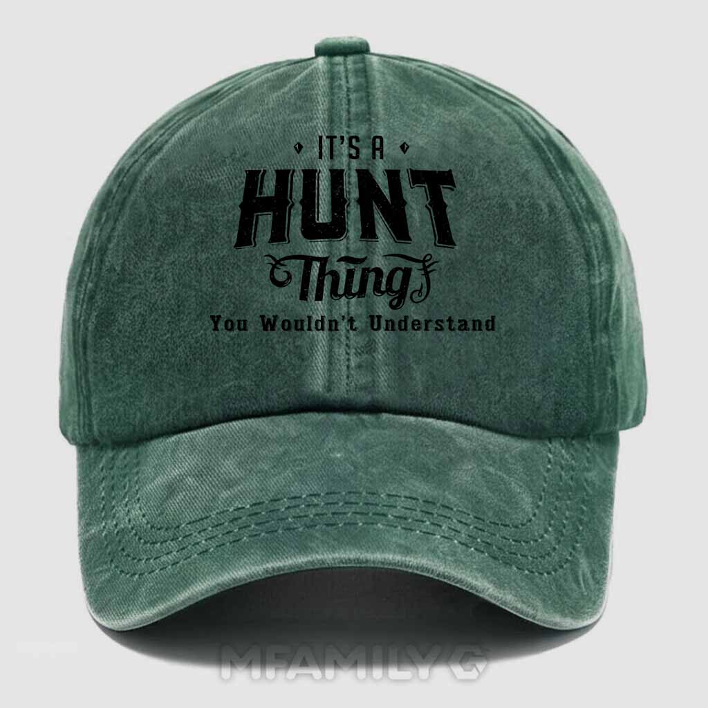 Hunt Thing Washed Baseball Cap