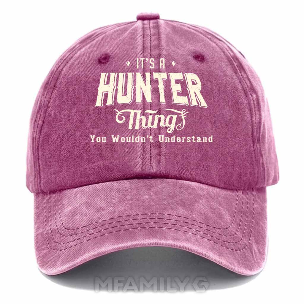 Hunter Thing Washed Baseball Cap