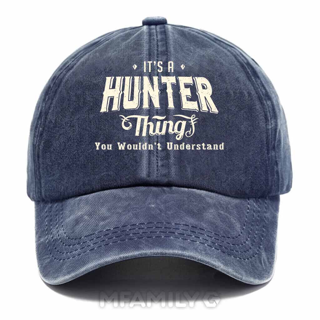 Hunter Thing Washed Baseball Cap