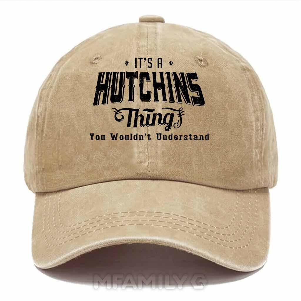 Hutchins Thing Washed Baseball Cap