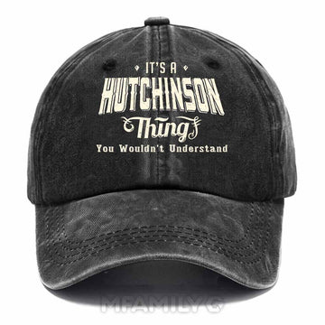 Hutchinson Thing Washed Baseball Cap