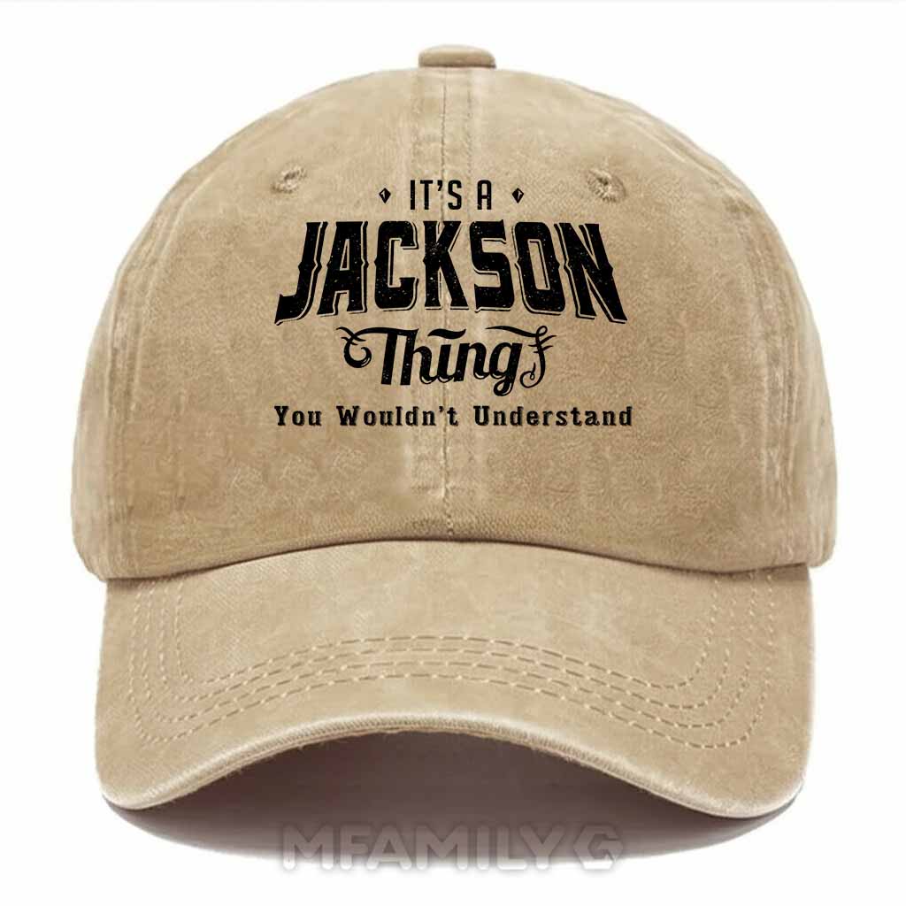 Jackson Thing Washed Baseball Cap