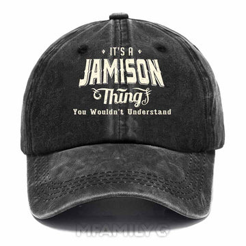 Jamison Thing Washed Baseball Cap