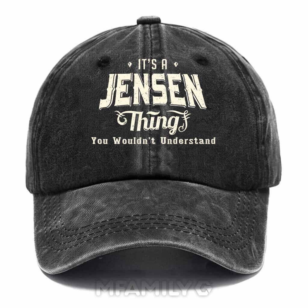 Jensen Thing Washed Baseball Cap