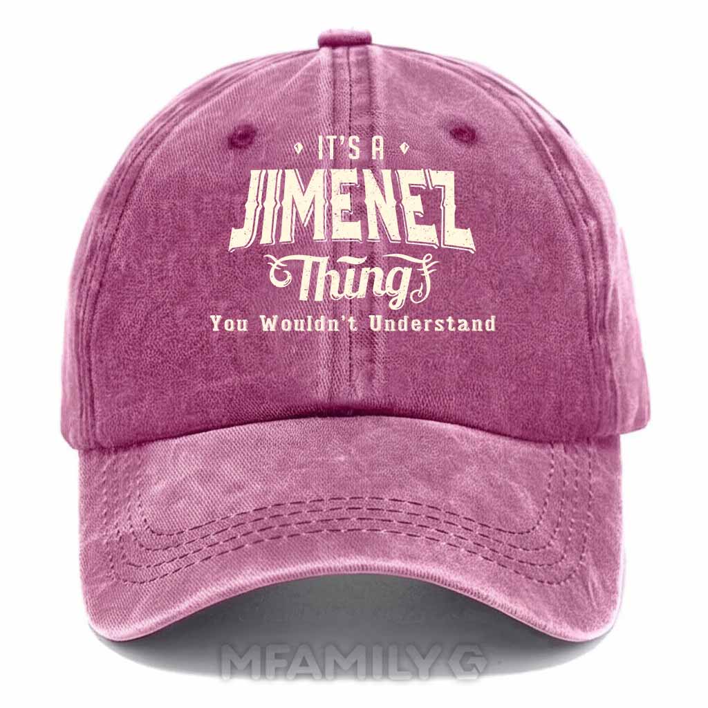 Jimenez Thing Washed Baseball Cap