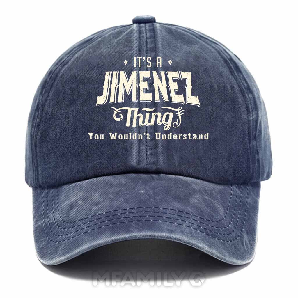 Jimenez Thing Washed Baseball Cap