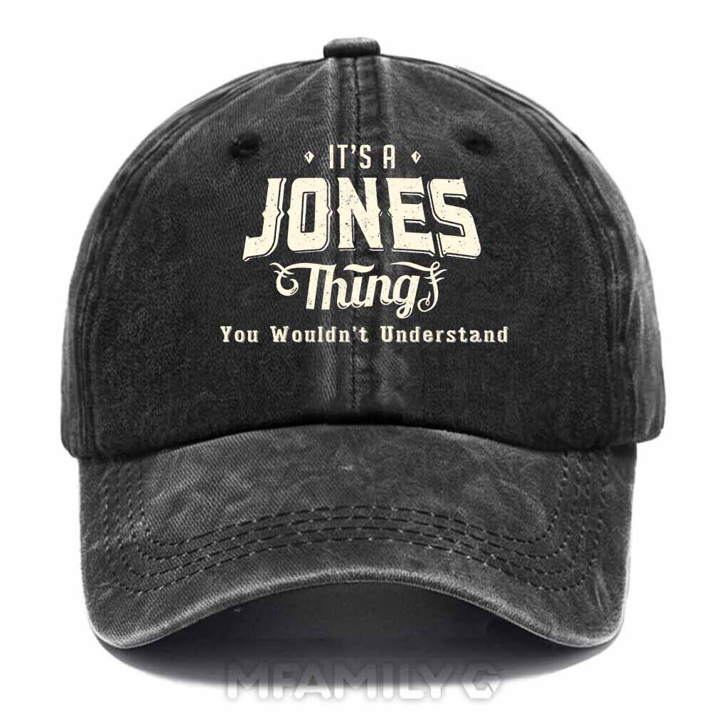 Jones Thing Washed Baseball Cap