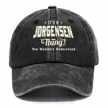 Jorgensen Thing Washed Baseball Cap