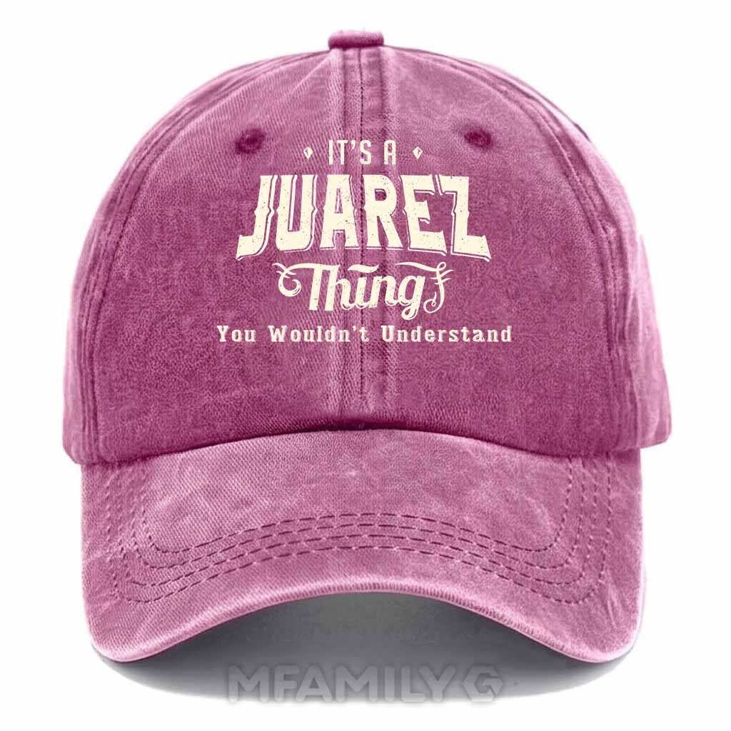 Juarez Thing Washed Baseball Cap