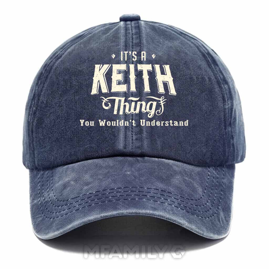 Keith Thing Washed Baseball Cap