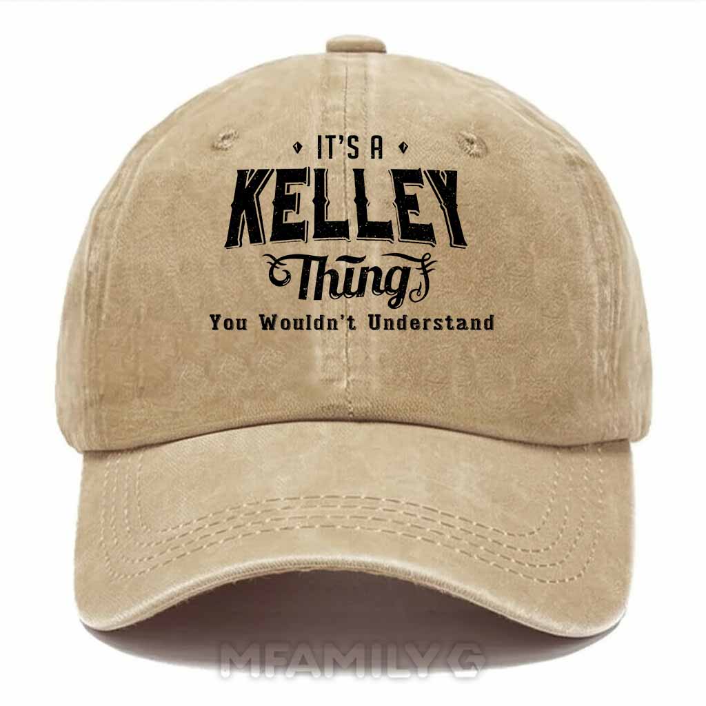 Kelley Thing Washed Baseball Cap