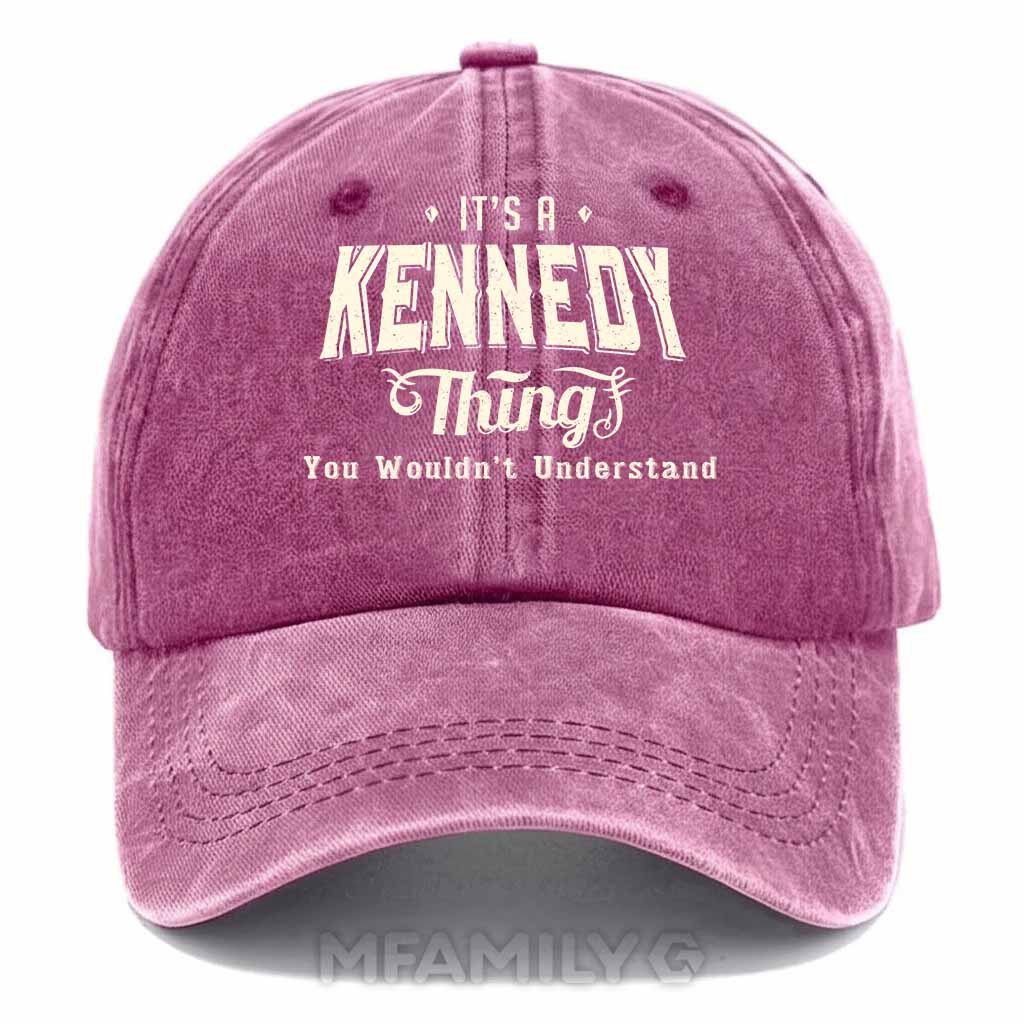 Kennedy Thing Washed Baseball Cap