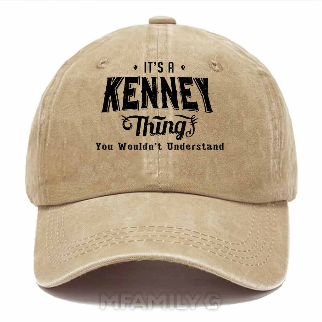 Kenney Thing Washed Baseball Cap