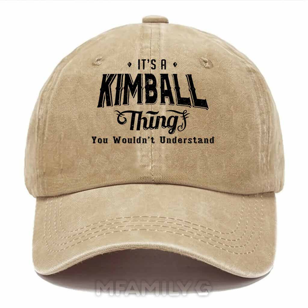 Kimball Thing Washed Baseball Cap