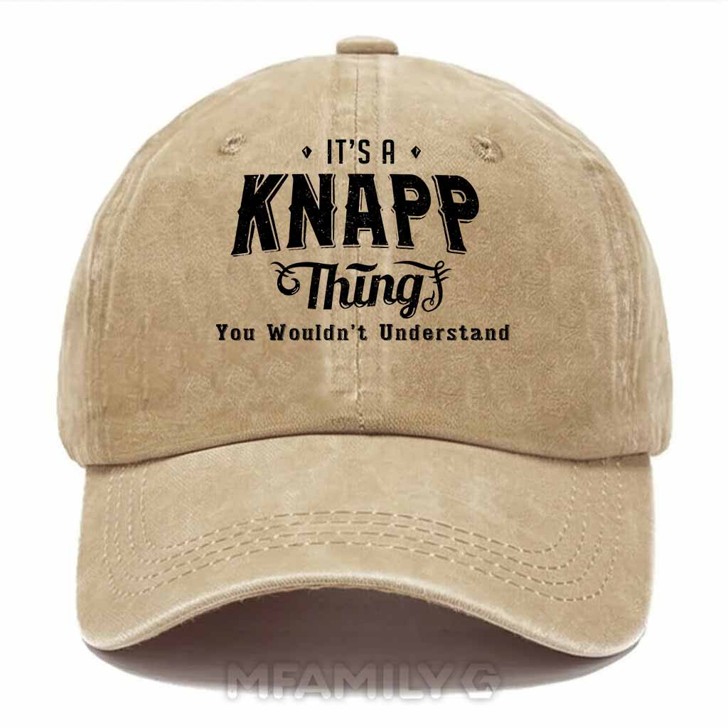Knapp Thing Washed Baseball Cap