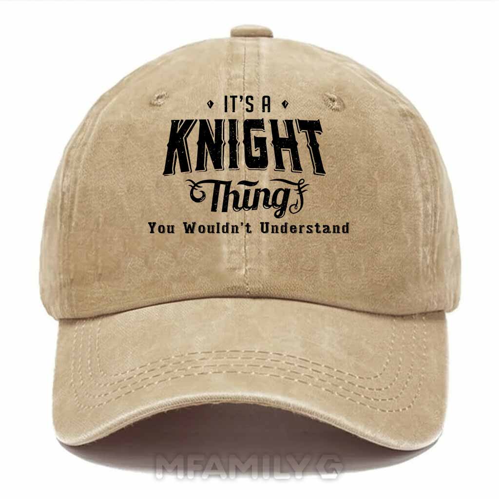 Knight Thing Washed Baseball Cap
